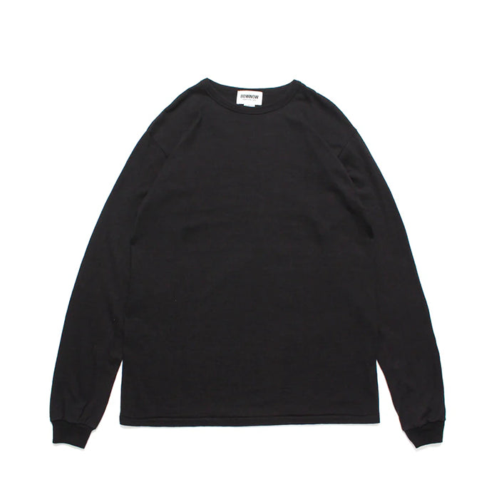 8812 LS:BLACK ロングスリーブ　Tシャツ