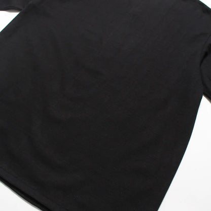 8812 LS:BLACK ロングスリーブ　Tシャツ