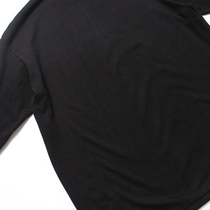 8812 LS:BLACK ロングスリーブ　Tシャツ
