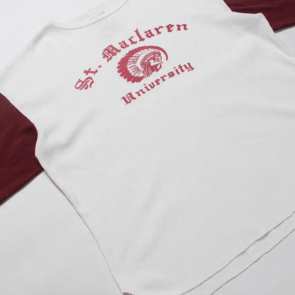 ST. MACLAREN UNIV. BASEBALL TEE ベースボール Tシャツ