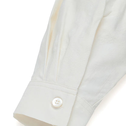 Lot.902 Palm Tree Jacquard Shirt -White-