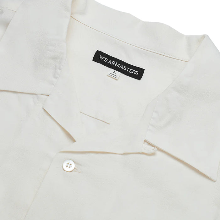 Lot.902 Palm Tree Jacquard Shirt -White-