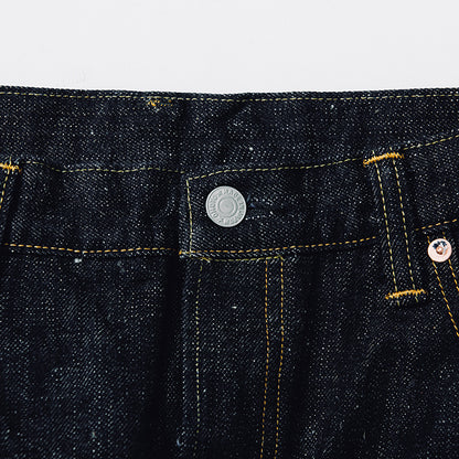 0611 15.5oz SLUB-NEP DENIM RELAX FIT BUTTON FLY