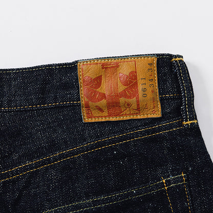0611 15.5oz SLUB-NEP DENIM RELAX FIT BUTTON FLY