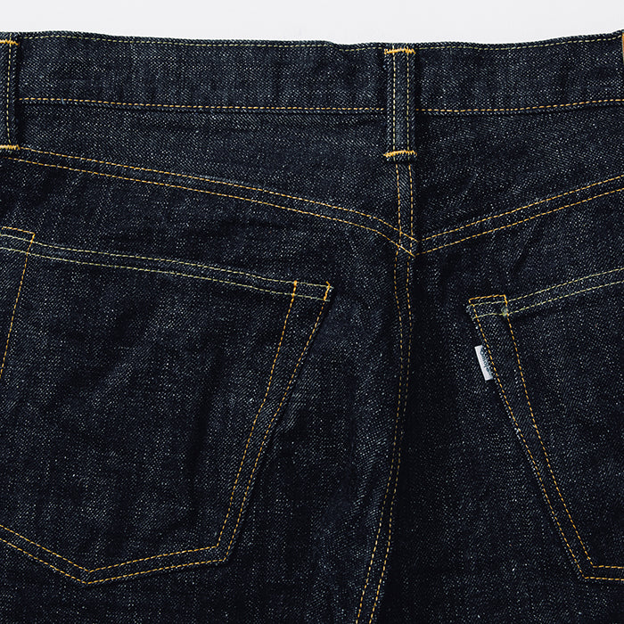 0611 15.5oz SLUB-NEP DENIM RELAX FIT BUTTON FLY
