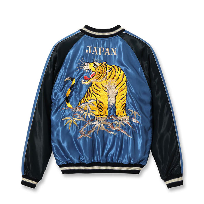 TAILOR TOYO Lot No. TT15972-119 / Early 1950s Style Acetate Souvenir Jacket “EAGLE” × “ROARING TIGER”