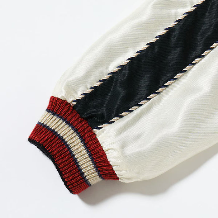 TAILOR TOYO Lot No. TT15972-119 / Early 1950s Style Acetate Souvenir Jacket “EAGLE” × “ROARING TIGER”