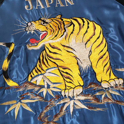 TAILOR TOYO Lot No. TT15972-119 / Early 1950s Style Acetate Souvenir Jacket “EAGLE” × “ROARING TIGER”
