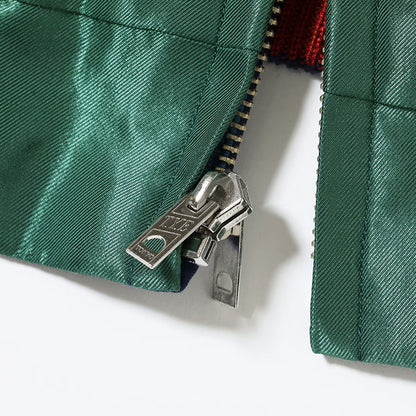 TAILOR TOYO  Lot No. TT15972-145 / Early 1950s Style Acetate Souvenir Jacket “ROARING TIGER” × “EAGLE”