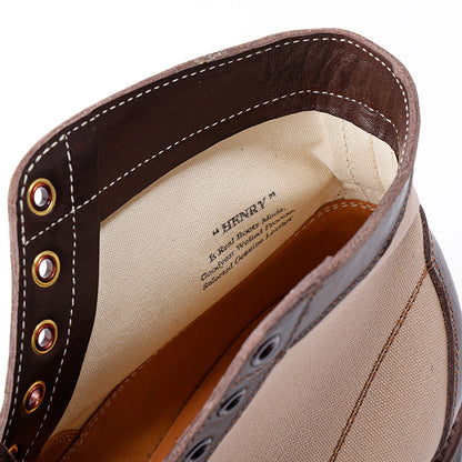 HENRY（ヘンリー）BEG CANVAS/VACHETTA BRN