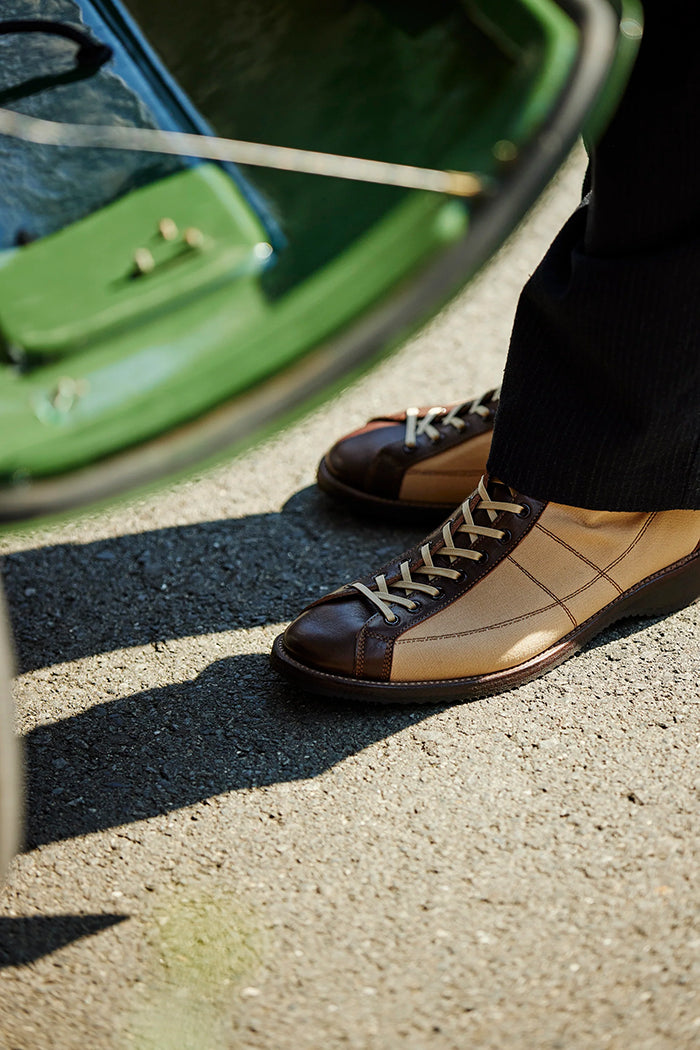 HENRY（ヘンリー）BEG CANVAS/VACHETTA BRN