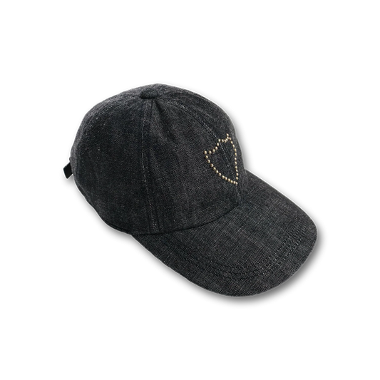 FULL COUNT 6209HTC Black DenimCap On Studs by Zip Stevenson HTC
