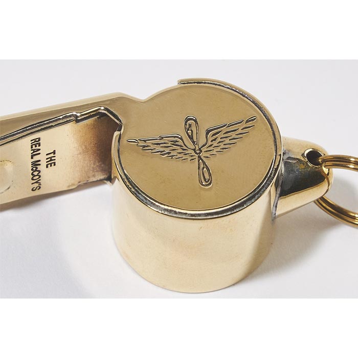 ザ リアルマッコイズ MA23102 AVIATOR WHISTLE / BRASS ブラス ホイッスル A-2 ネックレス アクセサリー