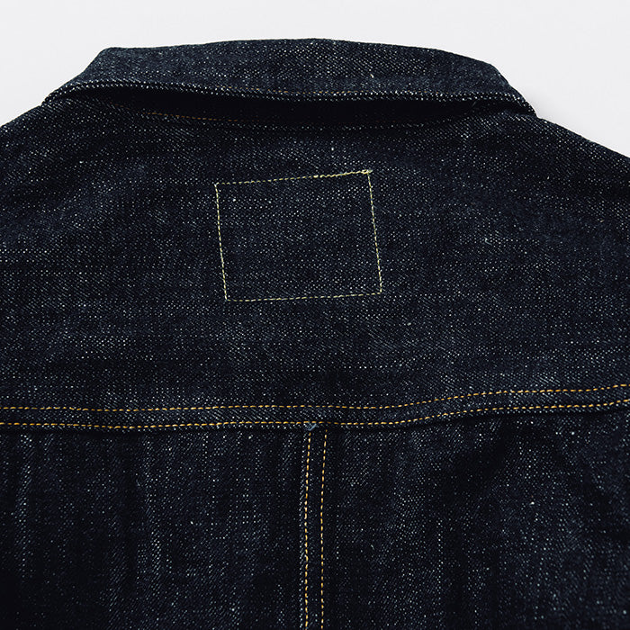 15.5oz TYPE 1 SLUB-NEP DENIM JACKET(3111)