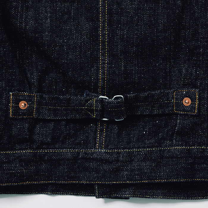 15.5oz TYPE 1 SLUB-NEP DENIM JACKET(3111)
