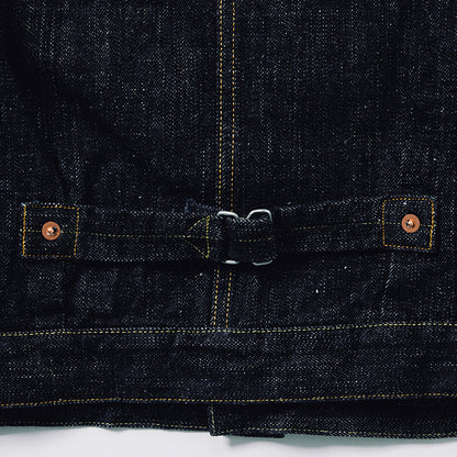 15.5oz TYPE 1 SLUB-NEP DENIM JACKET(3111)