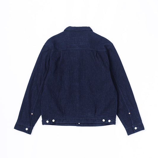 12oz CUBE SASHIKO DENIM TYPE 2 JACKET(3220)