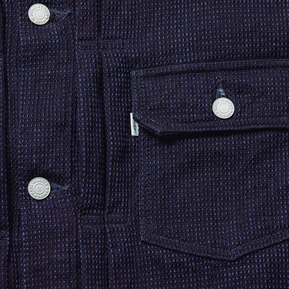 12oz CUBE SASHIKO DENIM TYPE 2 JACKET(3220)