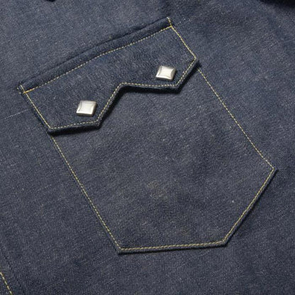 ジョーマッコイ MS22003 DENIM WESTERN SHIRT / SAWTOOTH デニム ウエスタンシャツ