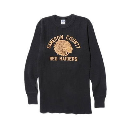 Mega Thermal Red Raiders Print【AB12233】:Black