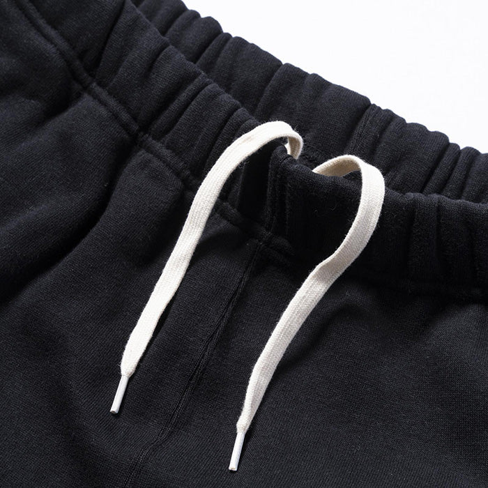 10 OZ. LOOPWHEEL SWEAT PANTS:ブラック