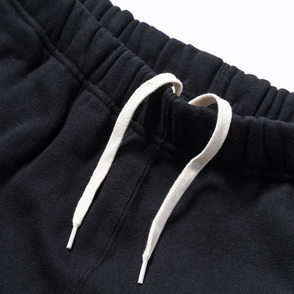 10 OZ. LOOPWHEEL SWEAT PANTS:ブラック