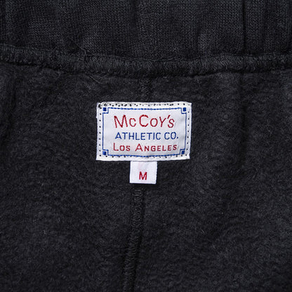 10 OZ. LOOPWHEEL SWEAT PANTS:ブラック