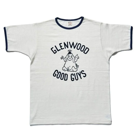Lot 4059 リンガーT GLENWOOD :クリーム/ネイビー