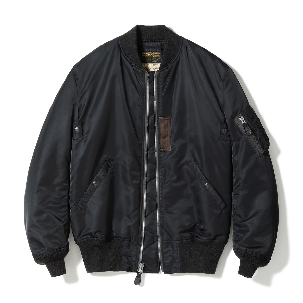 バズリクソンズ Lot No. BR14965 / WILLIAM GIBSON COLLECTION Type BLACK MA-1 SLENDER (LONG)