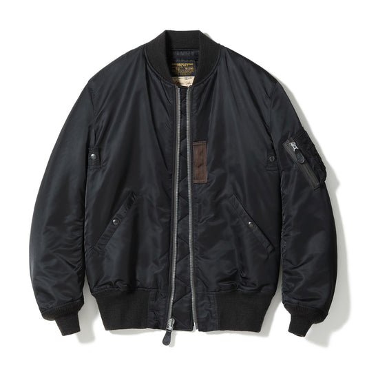 バズリクソンズ Lot No. BR14965 / WILLIAM GIBSON COLLECTION Type BLACK MA-1 SLENDER (LONG)