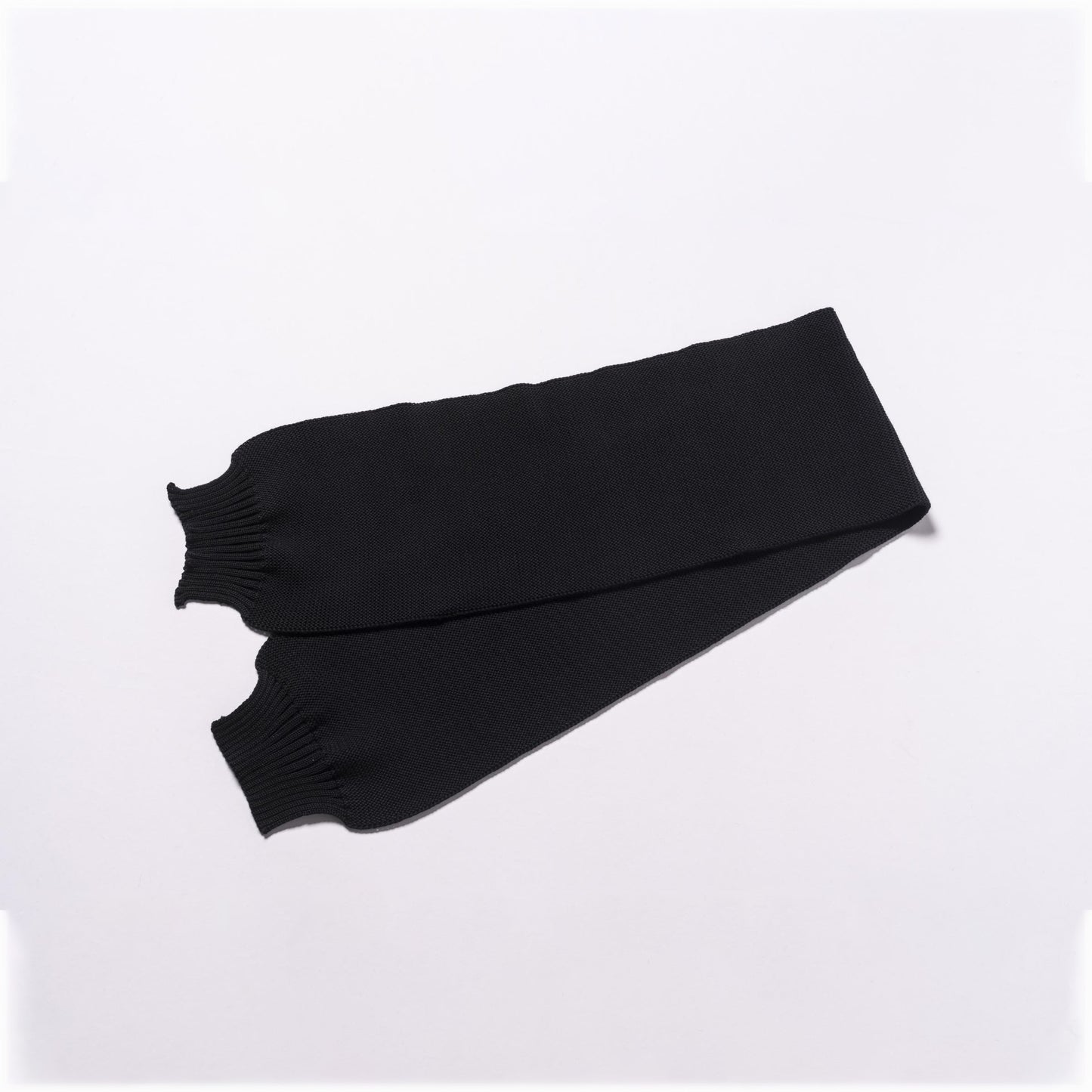 SCARF, WOOL-KNIT:NAVY