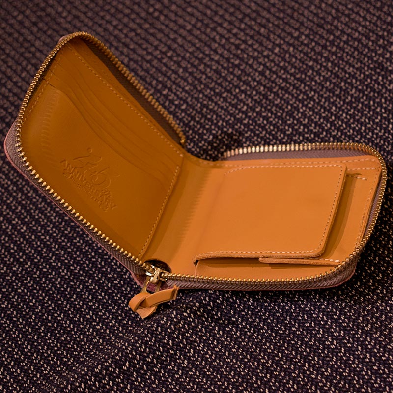 ステュディオ・ダ・ルチザン SP-101 45th 日の出 レザーショートウォレット 財布
