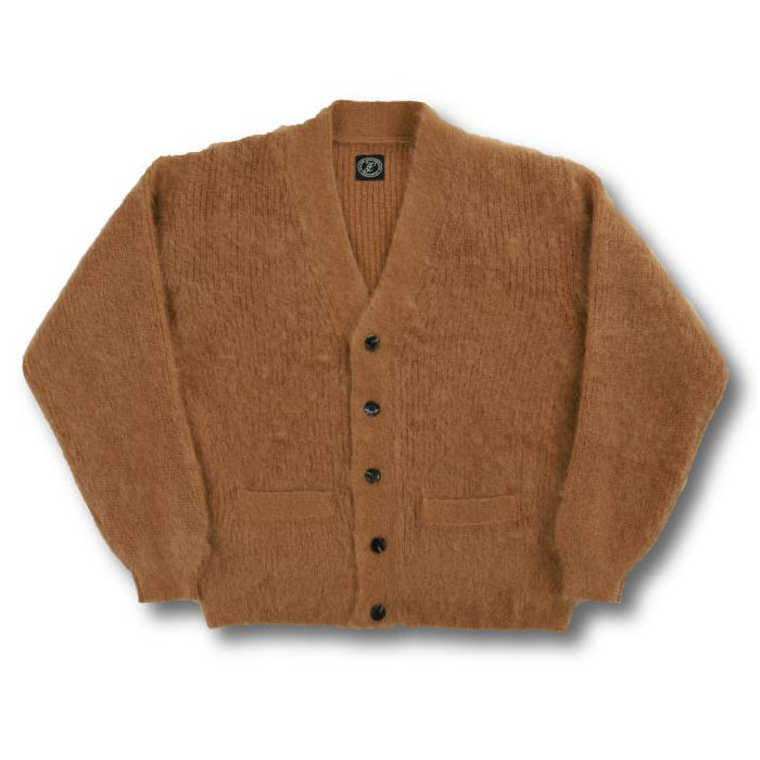 FULL COUNT 3775 Kid Mohair Cardigan:Lit.Brn