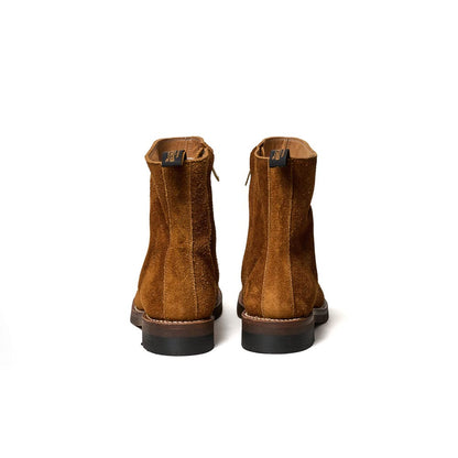ローリングダブトリオ RDT-A14 CASPER Tobacco Oil Suede キャスパー タバコ オイルスエード メンズ レザー サイドジップ ブーツ
