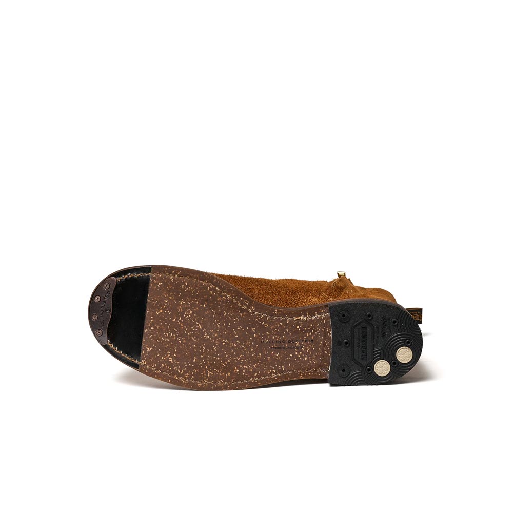 ローリングダブトリオ RDT-A14 CASPER Tobacco Oil Suede キャスパー タバコ オイルスエード メンズ レザー サイドジップ ブーツ