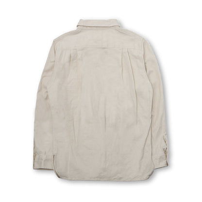 フルカウント 4079-1 Cotton Wool CPO Shirts コットン ウール シャツ Ecru メンズ