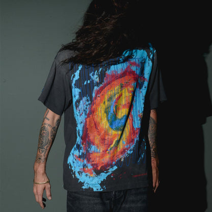 セントマイケル SM-YS1-0000-C05 CP_SS TEE / ANGRY LV GD / BLK メンズ Cactus Plant Flea Market コラボ プリント Tシャツ