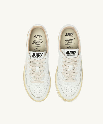 "Autry x MMY General Scale." Medalist Low Supervintage C15FW302 WHITE