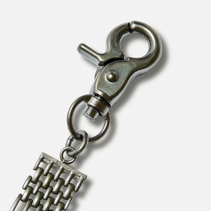 POST O'ALLS (ポストオーバーオールズ) #3912-PK3 POST Key Chain #3 : brass flat black