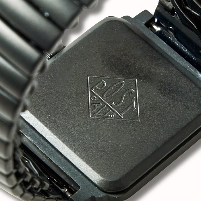 POST O'ALLS (ポストオーバーオールズ) #4401-FBK POST Lucky Watch : flat black