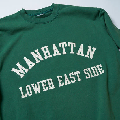 ジャクソンマティス JM24AW018 MANHATTAN Sweat Green 長袖 プリント スウェット ユニセックス