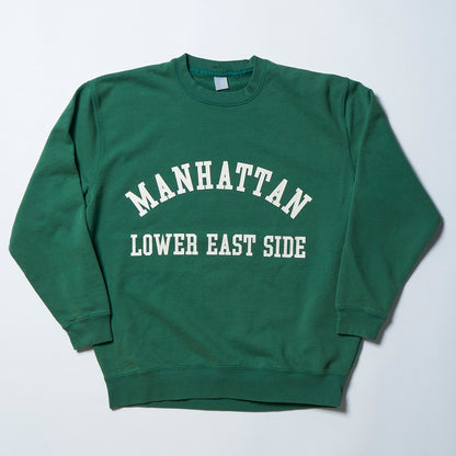 ジャクソンマティス JM24AW018 MANHATTAN Sweat Green 長袖 プリント スウェット ユニセックス