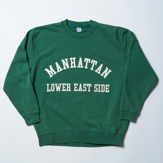 ジャクソンマティス JM24AW018 MANHATTAN Sweat Green 長袖 プリント スウェット ユニセックス
