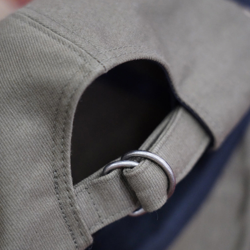 ミスターファットマン 5233005 Wolf HandChainStitch cap BEIGE ウルフトリプルコラボレーションキャップ 帽子 ベージュ メンズ