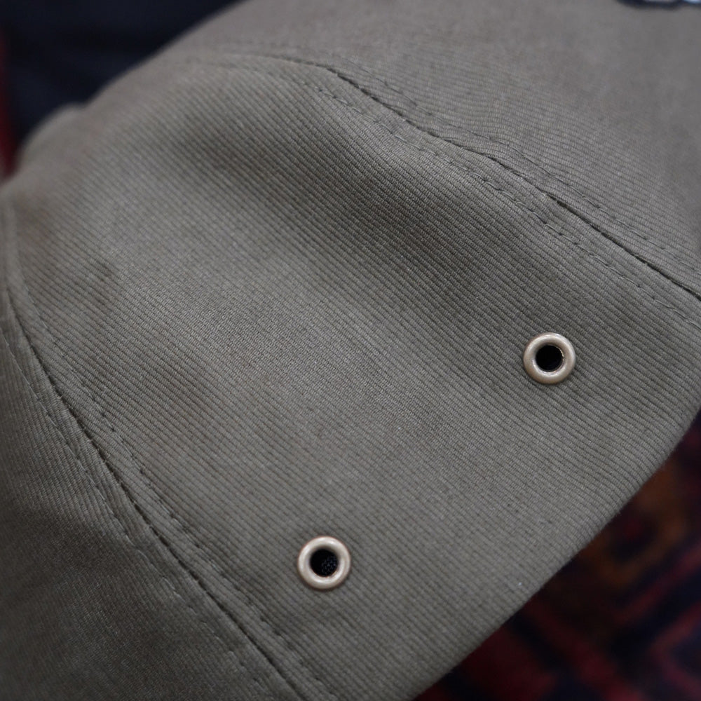 ミスターファットマン 5233005 Wolf HandChainStitch cap BLACK ウルフトリプルコラボレーションキャップ 帽子 ブラック メンズ