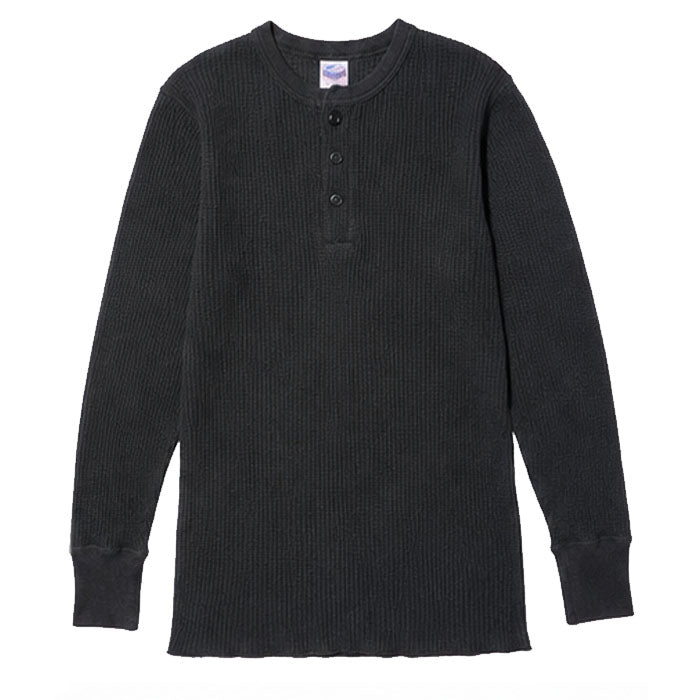 JELADO Mega Thermal Henly Neck 【AB94236】6Color:Black Vanilla Sage Green Fade Navy Coyote Nachos