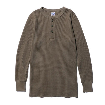 JELADO Mega Thermal Henly Neck 【AB94236】6Color:Black Vanilla Sage Green Fade Navy Coyote Nachos