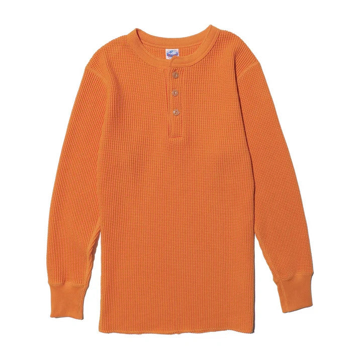 JELADO Mega Thermal Henly Neck 【AB94236】6Color:Black Vanilla Sage Green Fade Navy Coyote Nachos