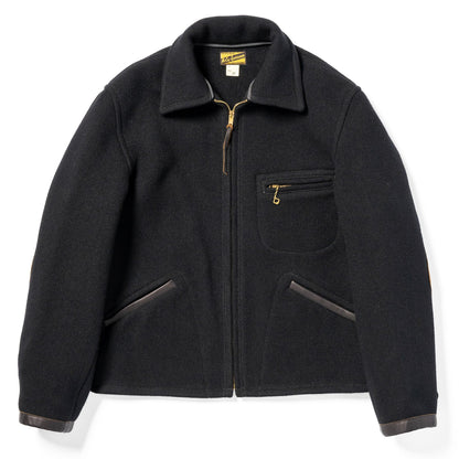 ザ リアルマッコイズ MJ23118 WOOL FIELD SPORTS JACKET ウールフィールド スポーツジャケット ブラック メンズ
