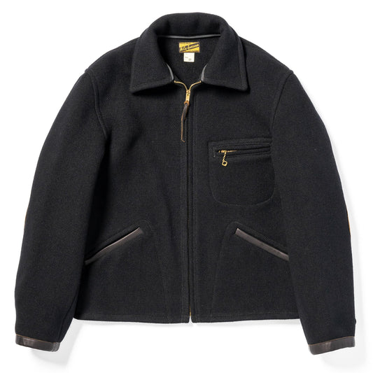 ザ リアルマッコイズ MJ23118 WOOL FIELD SPORTS JACKET ウールフィールド スポーツジャケット ブラック メンズ